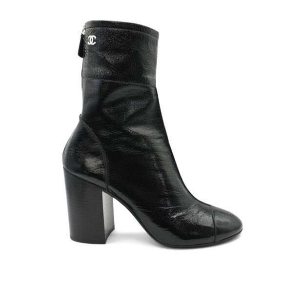 Chanel Ankle Boots in black - Women's Size: 39, US 9 - Picture 1 of 7